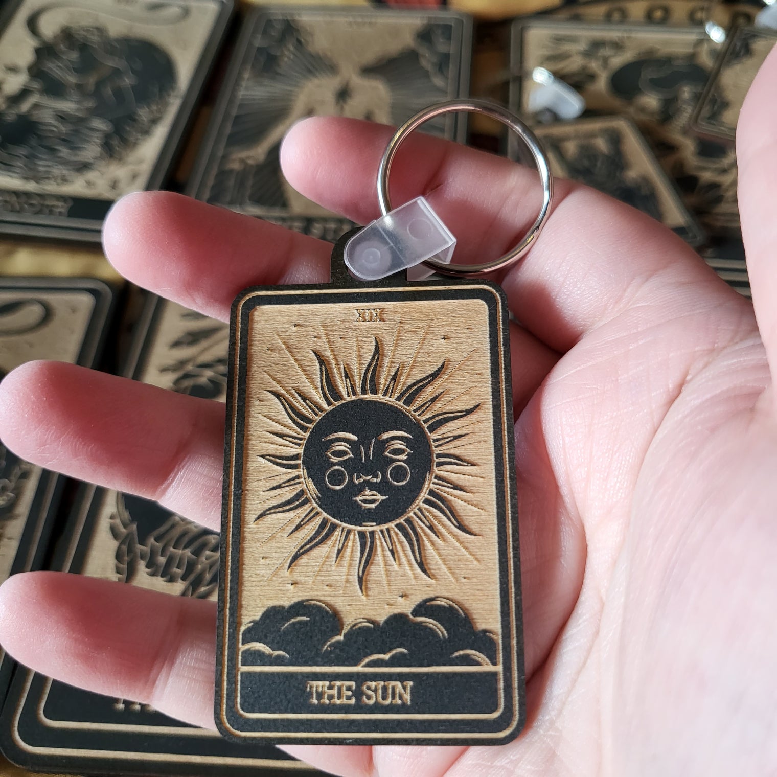 Tarot Card Keychains