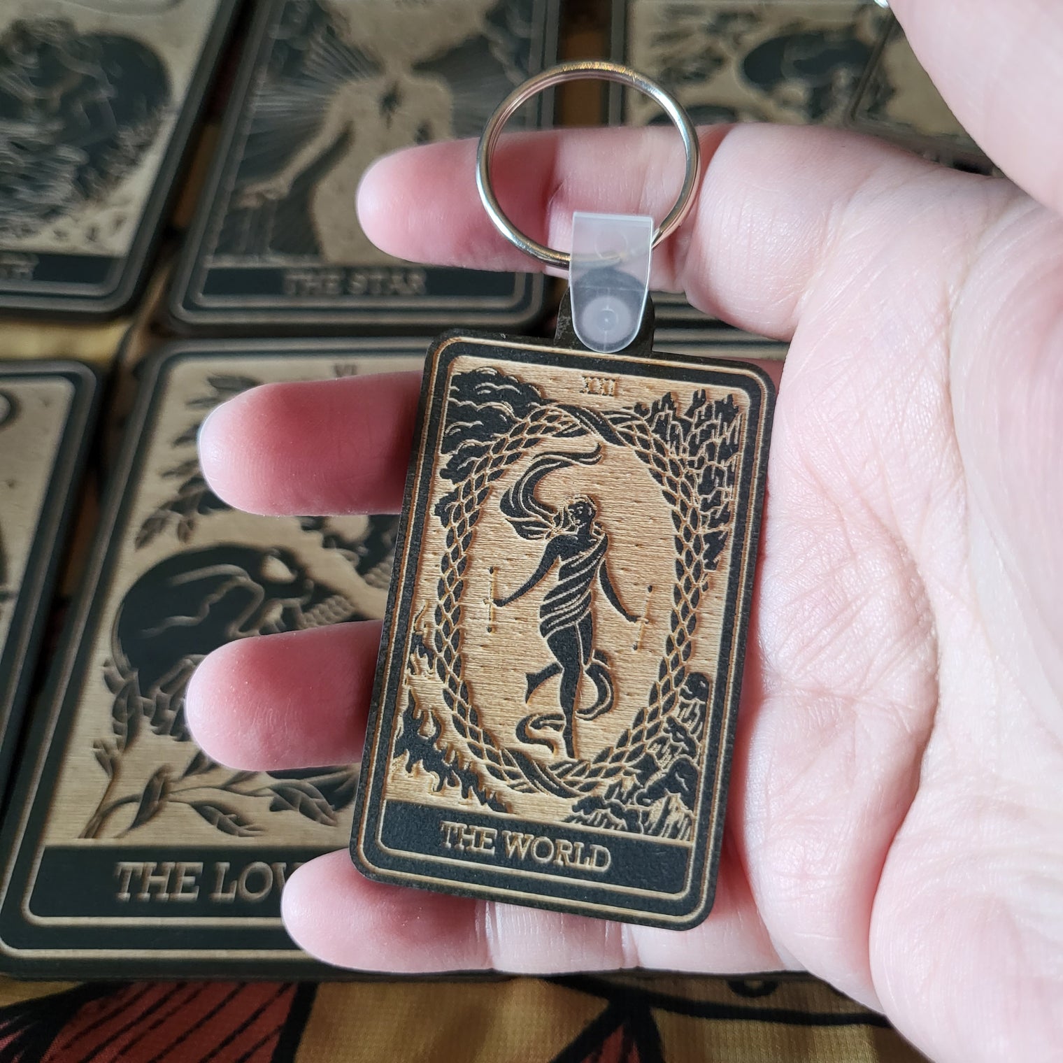Tarot Card Keychains